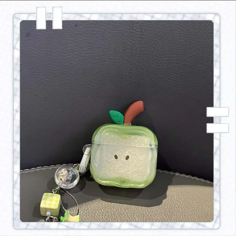 Love and Deepspace Caleb Airpods Case Red Green Apple Earphone Cover